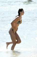 ANNA SAFRONCIK in Bikini at a Beach in Mykonos 04/25/2021