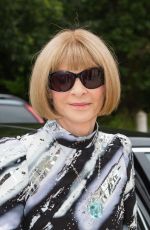 ANNA WINTOUR Arrives at Louis Vuitton Parfum Dinner at Foundation Louis Vuitton in Paris 07/05/2021