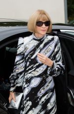 ANNA WINTOUR Arrives at Louis Vuitton Parfum Dinner at Foundation Louis Vuitton in Paris 07/05/2021