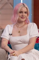 ANNE MARIE at Lorraine TV Show in London 07/26/2021