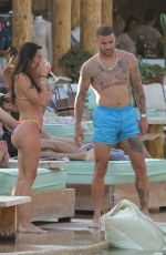 ANNIE KILNER and Kyle Walker at Mykonos 07/16/2021