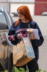 ARIEL WINTER Leaves a Hair Salon in West Hollywood 07/13/2021