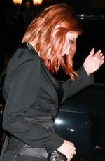 ASHLEY BENSON Night Out in Los Angeles 07/14/2021