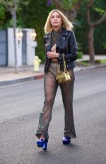 ASHLEY BENSON Out and About in West Hollywood 06/28/2021