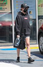 ASHLEY BENSON Out in Beverly Hills 07/22/2021