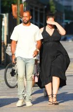 ASHLEY GRAHAM and Justin Ervin at Greca in New York 07/19/2021