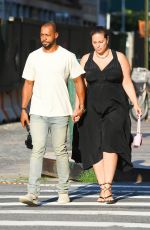 ASHLEY GRAHAM and Justin Ervin at Greca in New York 07/19/2021
