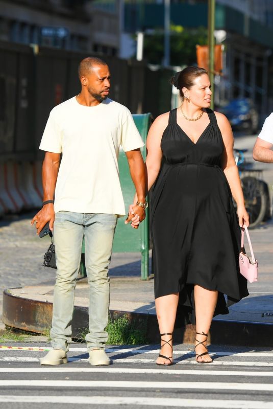 ASHLEY GRAHAM and Justin Ervin at Greca in New York 07/19/2021
