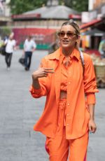 ASHLEY ROBERTS Arrives at Global Radio in London 07/09/2021