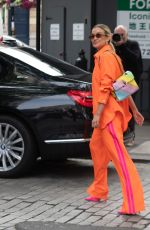 ASHLEY ROBERTS Arrives at Global Radio in London 07/09/2021