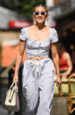 ASHLEY ROBERTS Arrives at Global Radio Studios in London 07/20/2021