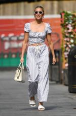 ASHLEY ROBERTS Arrives at Global Radio Studios in London 07/20/2021