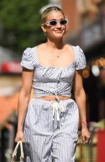 ASHLEY ROBERTS Arrives at Global Radio Studios in London 07/20/2021