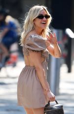 ASHLEY ROBERTS Arrives at Global Radio Studios in London 07/21/2021