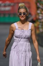 ASHLEY ROBERTS at Global Radio Studios in London 07/19/2021