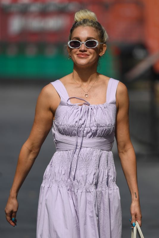 ASHLEY ROBERTS at Global Radio Studios in London 07/19/2021