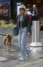 ASHLEY ROBERTS at Global Radio Studios in London 07/30/2021