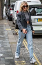 ASHLEY ROBERTS at Global Radio Studios in London 07/30/2021