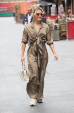 ASHLEY ROBERTS at Heart Radio in London 07/15/2021