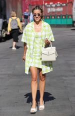 ASHLEY ROBERTS at Heart Radio in London 07/16/2021