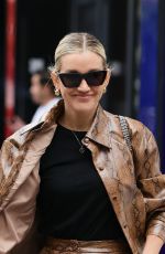 ASHLEY ROBERTS at Heart Radio in London 07/27/2021