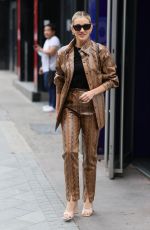 ASHLEY ROBERTS at Heart Radio in London 07/27/2021