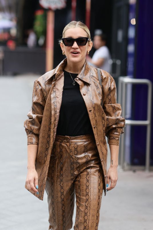 ASHLEY ROBERTS at Heart Radio in London 07/27/2021