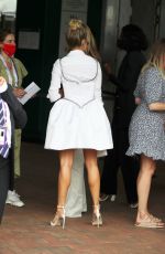 ASHLEY ROBERTS at Wimbledon Championships in London 07/01/2021