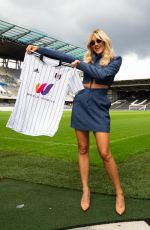 ASHLEY ROBERTS at World Mobile and Fulham FC Partnership Brunch in London 07/28/2021