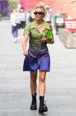 ASHLEY ROBERTS Leaves Global Radio in London 07/01/2021