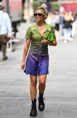 ASHLEY ROBERTS Leaves Global Radio in London 07/01/2021
