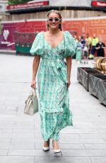 ASHLEY ROBERTS Leaves Global Radio in London 07/26/2021