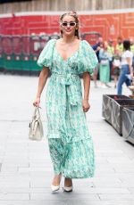 ASHLEY ROBERTS Leaves Global Radio in London 07/26/2021