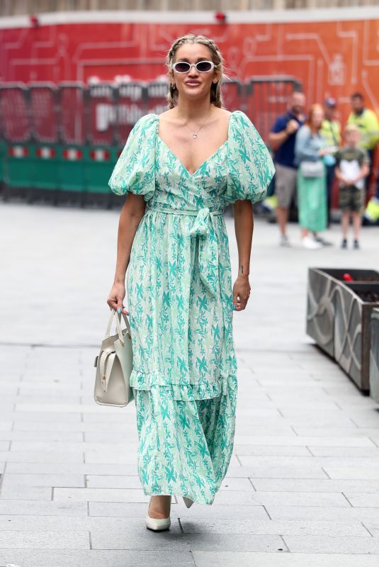 ASHLEY ROBERTS Leaves Global Radio in London 07/26/2021