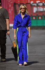 ASHLEY ROBERTS Leaves Global Radio Studios in London 07/22/2021