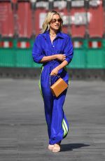 ASHLEY ROBERTS Leaves Global Radio Studios in London 07/22/2021