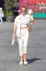 ASHLEY ROBERTS Out in London 07/23/2021