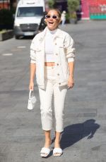 ASHLEY ROBERTS Out in London 07/23/2021