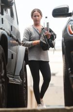 ASHLEY TISDALE Workout at Rise Nation Gym in West Hollywood 07/13/2021