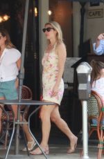 AUBREY PLAZA and Jeff Baena Out for Lunch with Zach Woods in Los Angeles 07/11/2021