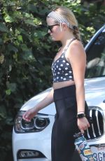 AVA PHILIPPE Out and About in Brentwood 07/27/2021