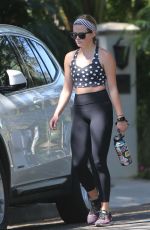 AVA PHILIPPE Out and About in Brentwood 07/27/2021