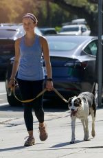 AVA PHILLIPPE Out with Her Dog in Brentwood 07/21/2021