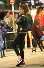 BARBARA PALVIN Out for Dinner in West Hollywood 07/16/2021
