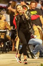 BARBARA PALVIN Out for Dinner in West Hollywood 07/16/2021