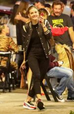 BARBARA PALVIN Out for Dinner in West Hollywood 07/16/2021