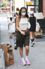 BELLA HADID and Marc Kalman at Walkers in New York 07/25/2021