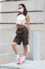 BELLA HADID and Marc Kalman at Walkers in New York 07/25/2021