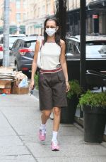 BELLA HADID and Marc Kalman at Walkers in New York 07/25/2021