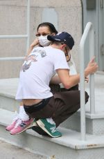 BELLA HADID and Marc Kalman at Walkers in New York 07/25/2021